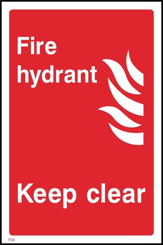 Fire hydrant keep - hydrant, clear