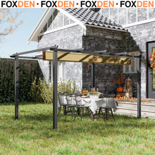 3 x 4m Aluminium Pergola