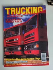 Trucking International April 1993, Daf, Volvo F10, Leyland Bison, Man, Scania...