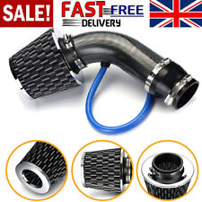 Car Cold Air Intake Filter Induction Pipe Kit Hose System Universal 3“76mm Black