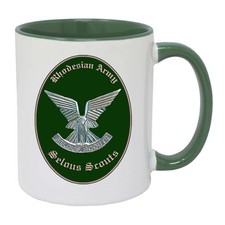 Selous Scouts, Rhodesian Army - personalised  two tone mug