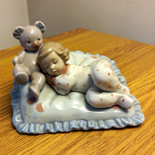 Lladro counting sheep - lladro, “counting