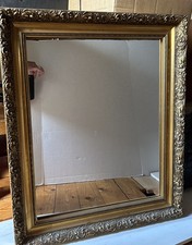 Ornate Gilt Vintage Framed Mirror