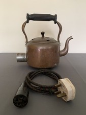 Swan Vintage Electric Copper Kettle For Display