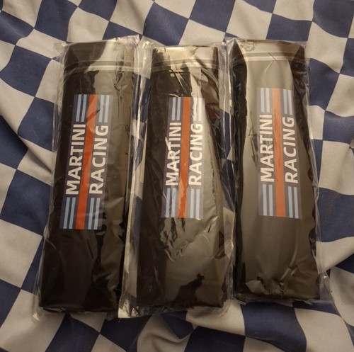 Martini racing seatbelt pads - martini,