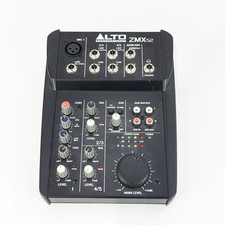 Alto ZMX52 5 Channel Compact Mixer Audio Mixing -  Fully Working - No PSU
