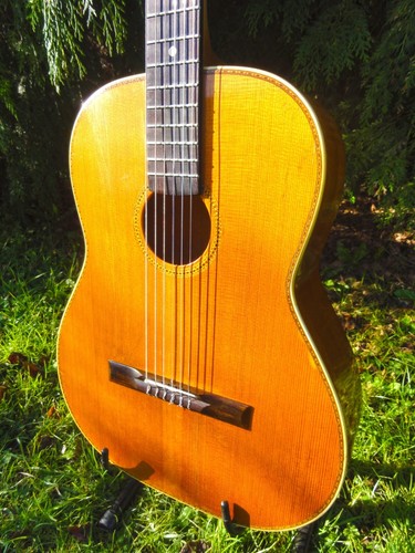 Solid wood classical guitar - classical,