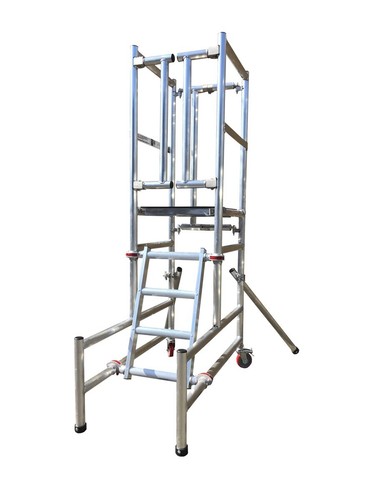 Industrial podium steps - steps,