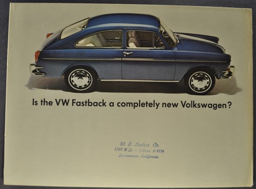 1966 volkswagen 1600 fastback - volkswagen,