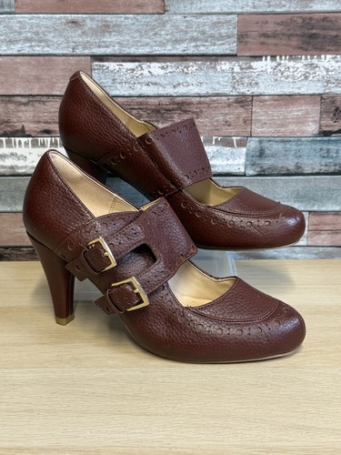 Clarks heels shoes brown - heels,