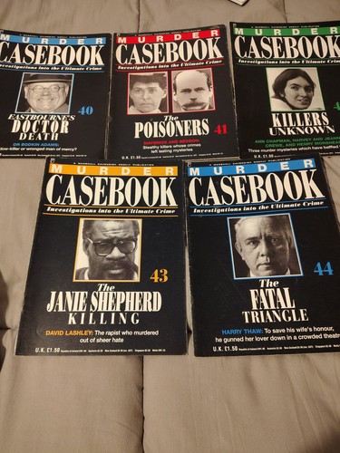 Murder casebook magazine - murder,