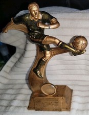 football trophy Boot Ball figure  cave bar decoration bronze statue memorabilia 