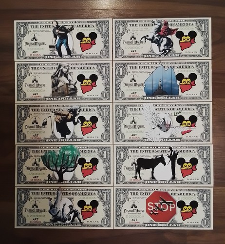 Dismal currency canvas - canvas, notes