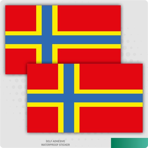Orkney islands emblem flag - 2,