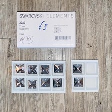 Swarovski 3240 Square - Crystal sew-on crystals