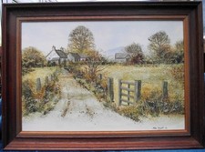 Original Oil on Board Mike