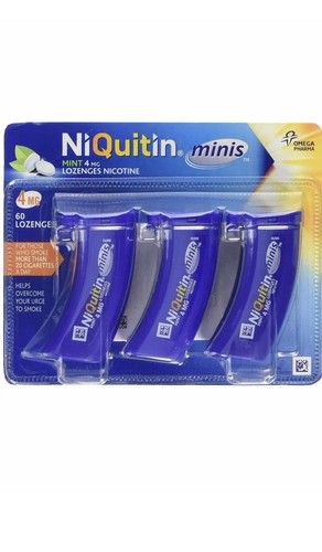 Niquitin minis mint lozenges - niquitin,