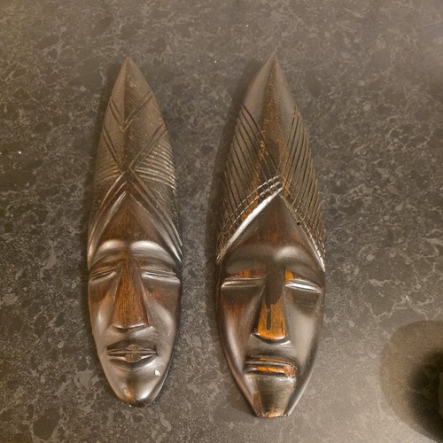 Pair vintage carving - pair,