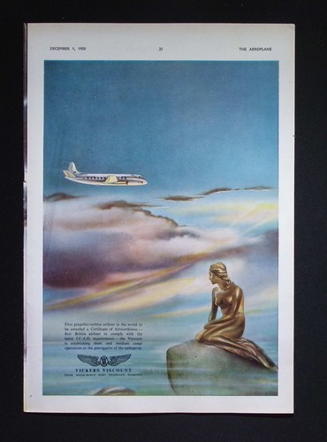 Original 1950 advert vickers - 1950,