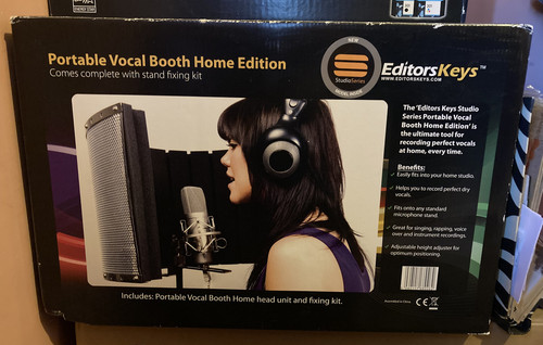 Vocal booth home - booth,