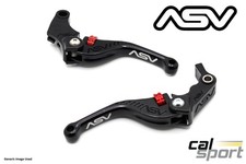 ASV Yamaha MT07 2021-2024 F3 Short Black Brake and Clutch Levers
