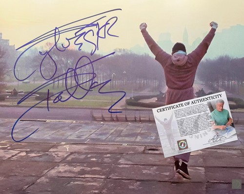 Sylvester stallone signed - stallone,