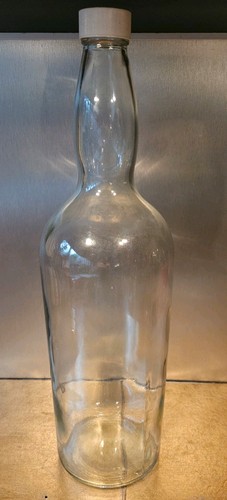 Large whisky glass bottle - large,