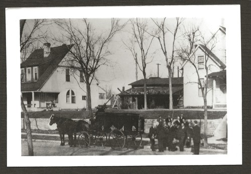 1930s horse drawn hearse - 1930s,