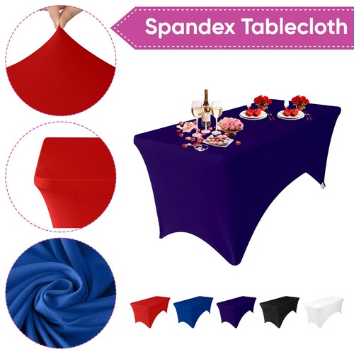 6ft spandex tablecloth - spandex, stretch