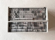 Letterpress Type - Mercury