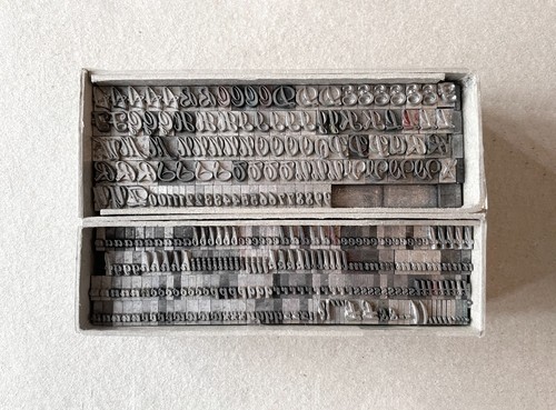 Letterpress type mercury - letterpress,