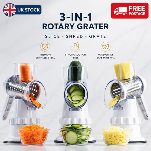 Rotary cheese grater - 3, 1