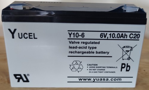 Yuasa yucel 10ah c20 valve - c20,