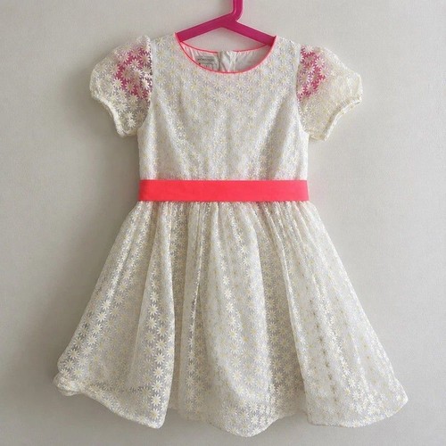 Monsoon girls white daisy - girls,
