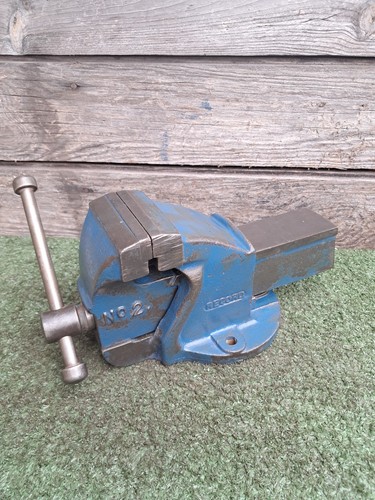 Vintage record vice bench - record, 2