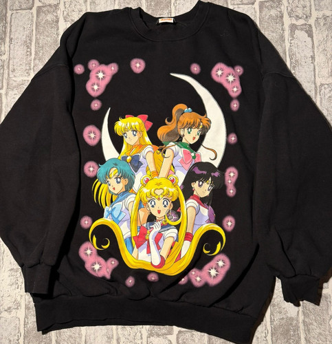 Bershka sailor moon black - sailor,