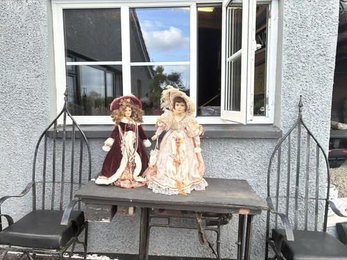 Porcelain dolls charlotte and - porcelain,