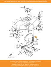 YAMAHA O-ring, 2G2-24512-00