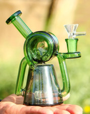 6.9" Glass Bong Recycler