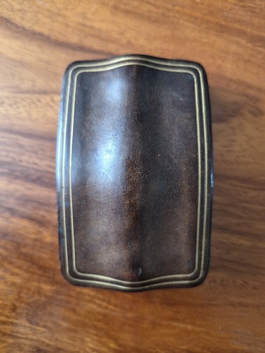 Vintage leather cigarette case - vintage,