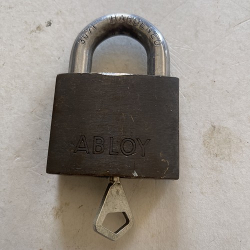 Abloy 3071 brass - padlock,