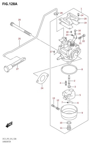 Suzuki genuine choke knob - suzuki,