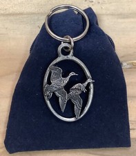 Flying Ducks Silver Pewter