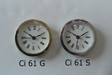 Insert Clock Kit-Craft Clock-61mm - Prokraft PKR Ci61 G/S