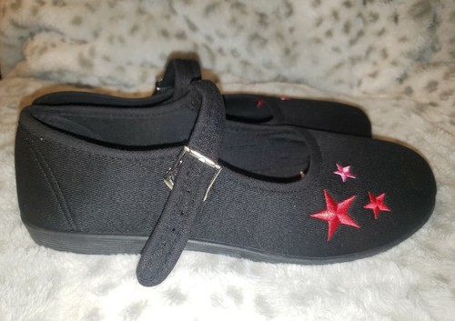 Demonia red pink stars mary - red,