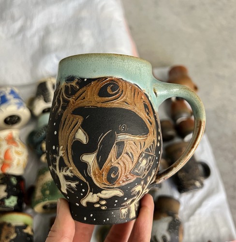 Pitch pine pottery - pine,
