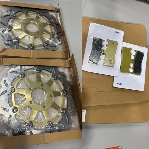 Front brake rotors - brake, discs