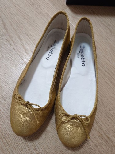 Authentic repetto gold ballet - authentic,