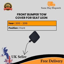 SEAT LEON 5F FR 2013-2016 FRONT BUMPER TOW HOOK EYE COVER 5F0807241A