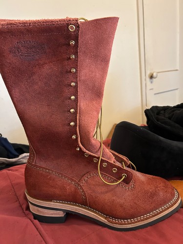 Custom wesco highliner boots - custom,